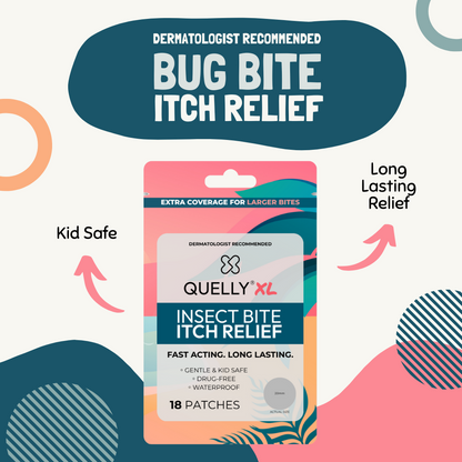 Quelly XL Insect Bite Itch Relief Patches