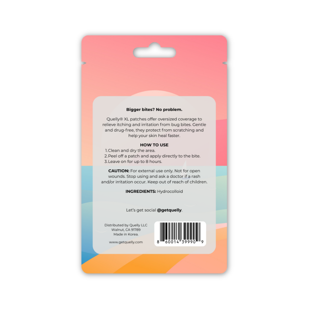 Quelly XL Insect Bite Itch Relief Patches